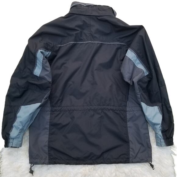 Columbia Fire Ridge Jacket Size M Black Gray Zip Outer Shell Women's Medium EUC - Picture 13 of 14